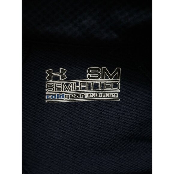 Notre Dame Fighting Irish Jacket Womens Small Navy College Football Quarter Zip - Picture 7 of 9